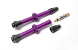 Tubeless Alloy Presta Valve FR14 - Choose Size/Color - Pair